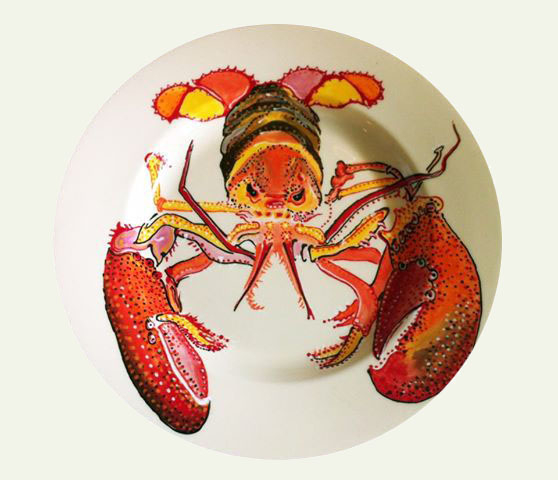 lobster, 2013, 22 cm diameter